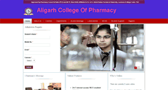 Desktop Screenshot of aligarhpharmacy.com